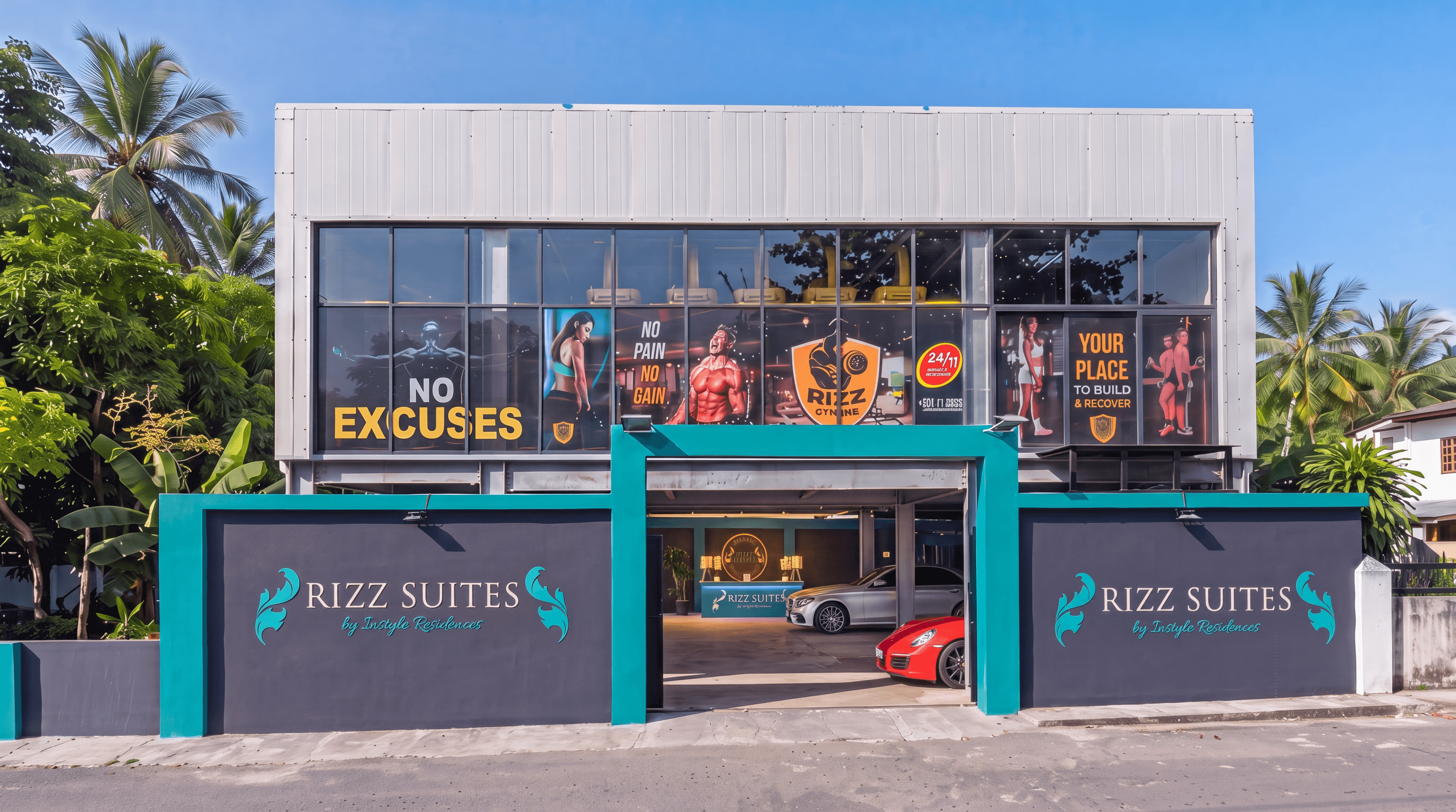 rizz suites sosua gym 